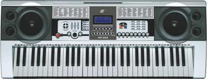 Keyboard MK-922 su dideliu LCD ekranu ir 61 klavišu