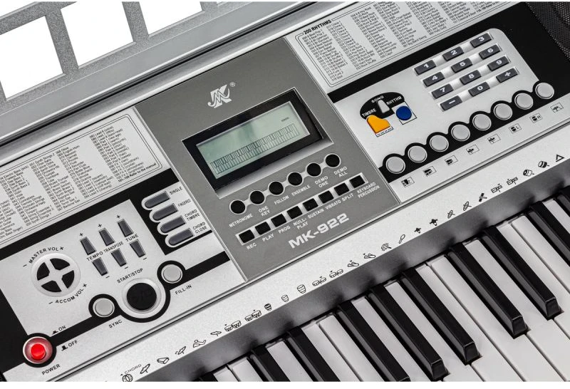 Keyboard MK-922 su dideliu LCD ekranu ir 61 klavišu