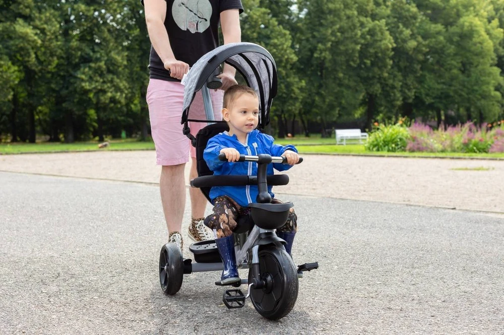 Triratukas Kidwell AXEL Titanium Pilkas