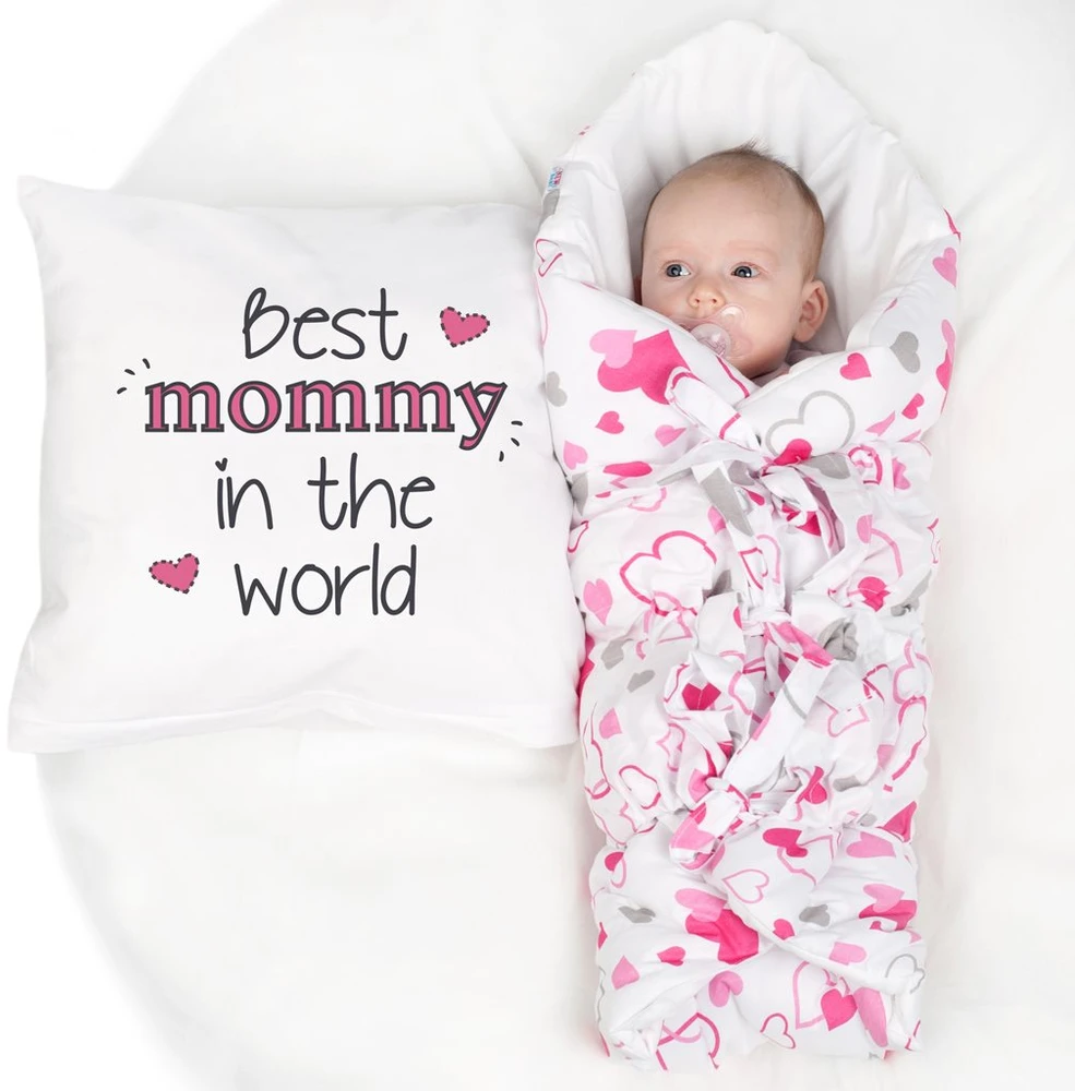 Klasikinis suvarstomas New Baby pilkos žvaigždutės įvyniojimas