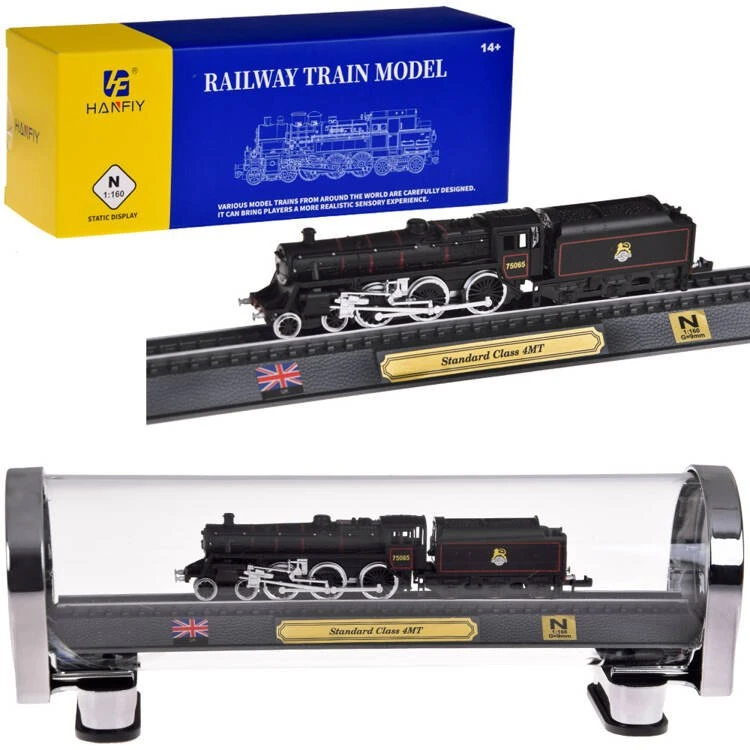 Jokomisiada Lokomotyvas elegantiškas kolekcinis modelis Standard Class 4MT 1:160 RC0650