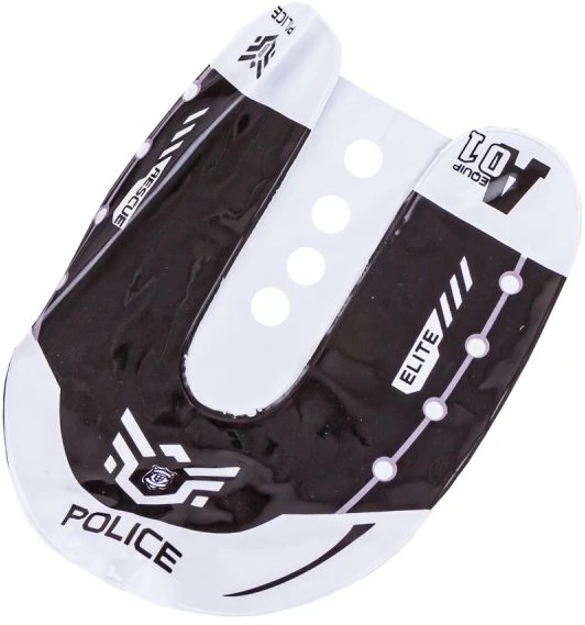 Konstruktorių rinkinys policijos motociklas, valtis ir automobilis 8in1