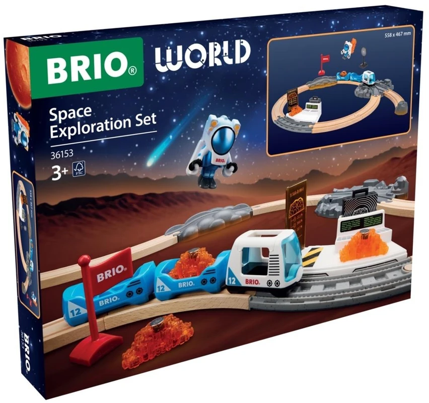 BRIO - Kosmoso tyrinėjimo rinkinys (36153)