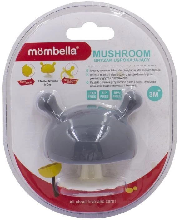 Mombella 8130 grybų pilkas kramtukas