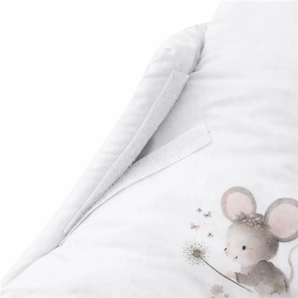 Kūdikių apklotėlis New Baby Cute Mouse 80x80 cm