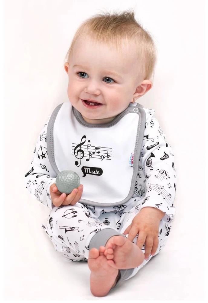 Kūdikių bodis ilgomis rankovėmis New Baby Music, dydis 86 (12-18 mėn.)