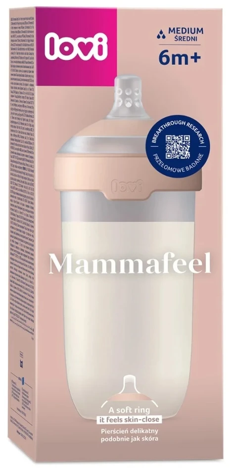 LOVI buteliukas MAMMAFEEL, 330 ml, 21/597