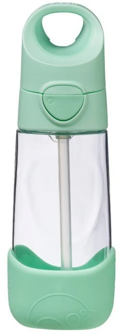B.BOX BB00882 Tritan buteliukas su šiaudeliu 450 ml Šaltmėtė
