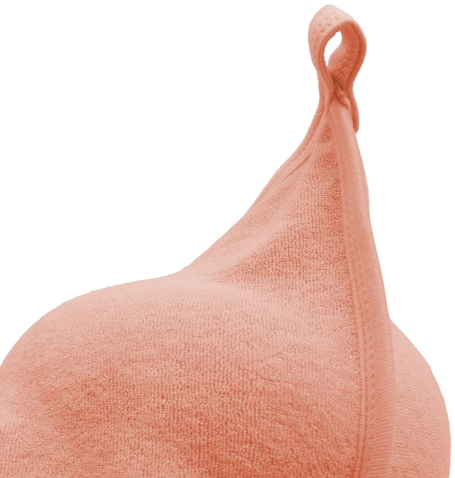 Kūdikių frotinis rankšluostis su gobtuvu New Baby Comfortably 80x80 cm rožinis