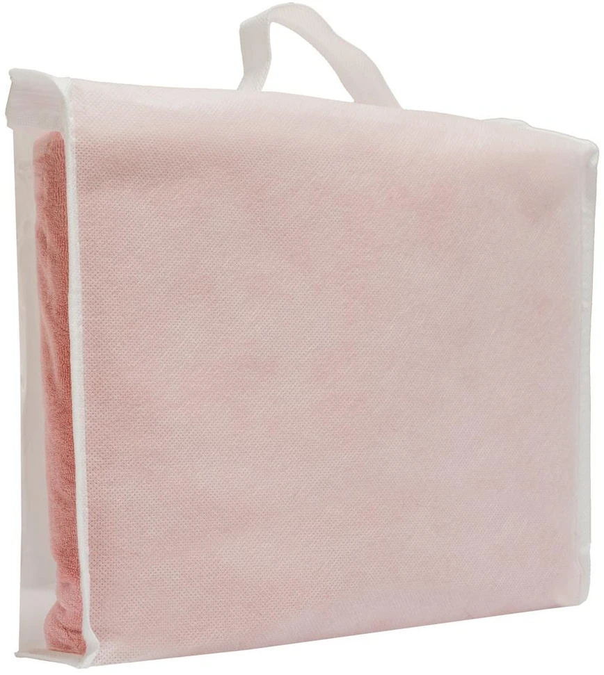 Kūdikių frotinis rankšluostis su gobtuvu New Baby Comfortably 80x80 cm rožinis