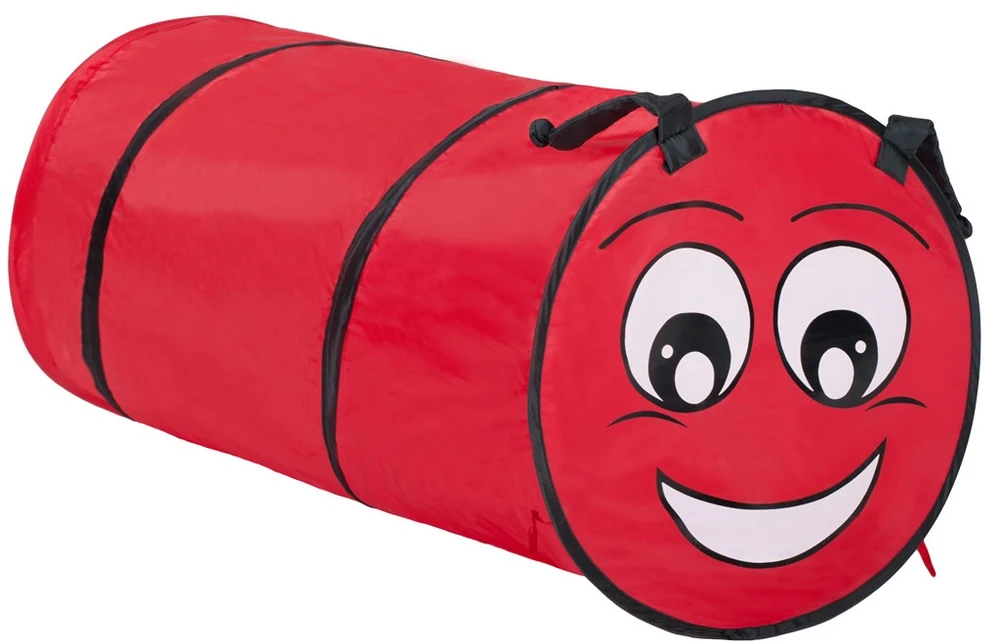 Kūdikių palapinė Baby Mix Ladybug su raudonu tuneliu