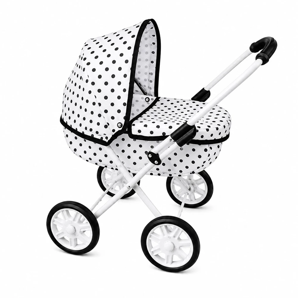 Dėlionė Kūdikių vežimėlis lėlėms New Baby Annie dots