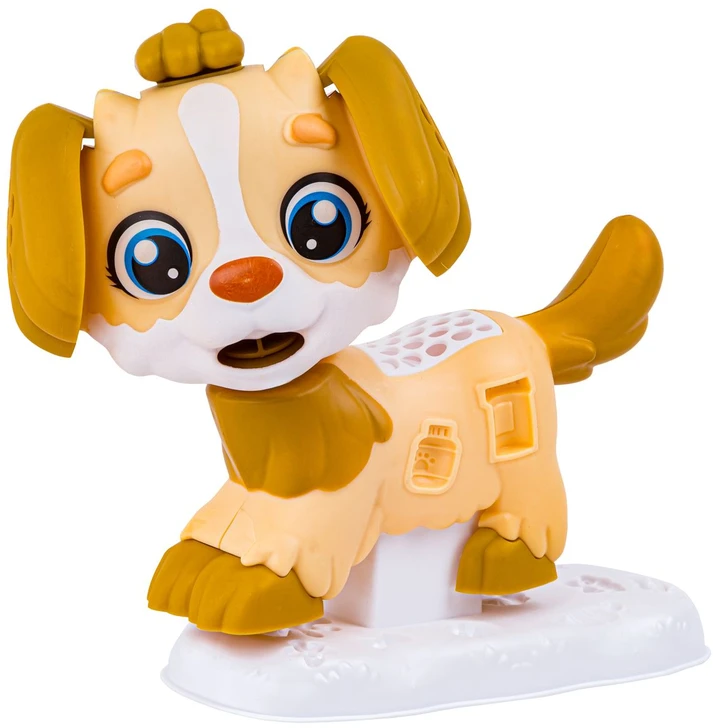 Kūrybinis plastilino rinkinys su šuniuku pas veterinarą