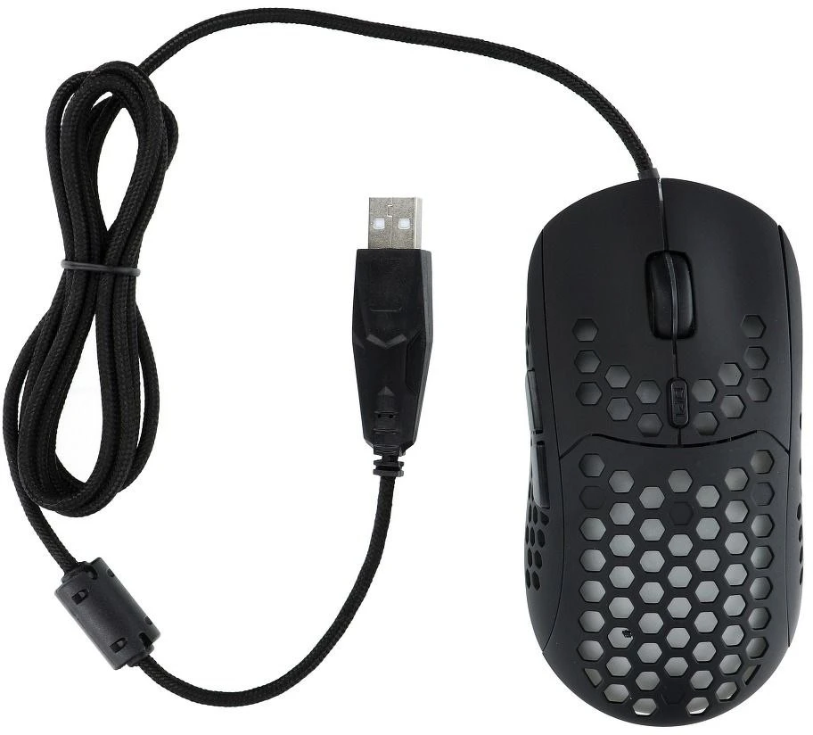 ART optinė pelė for gamers 6400DPI USB RGB AM-99 ultra light