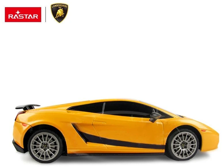 Lamborghini Superleggera mastelis 1:24 Rastar 26300 geltonas valdomas automobilis