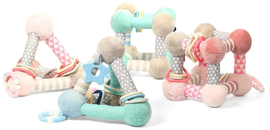 Baby Ono BabyOno lavinamasis žaislas piramidė rožinė 898/01