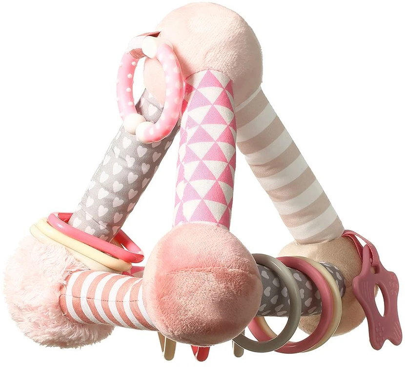 Baby Ono BabyOno lavinamasis žaislas piramidė rožinė 898/01