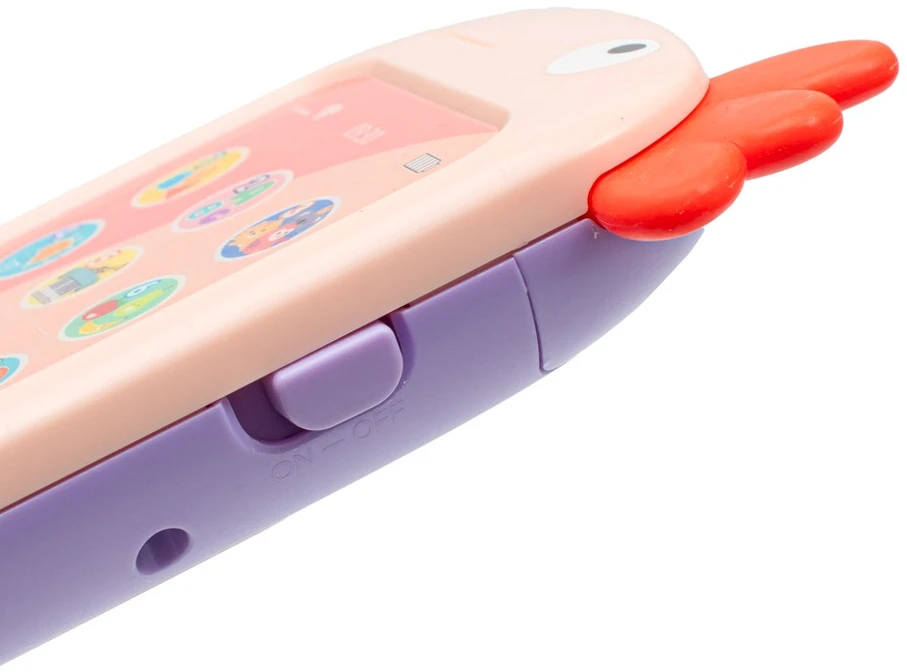 Lavinamasis žaislinis telefonas Baby Mix rožinis