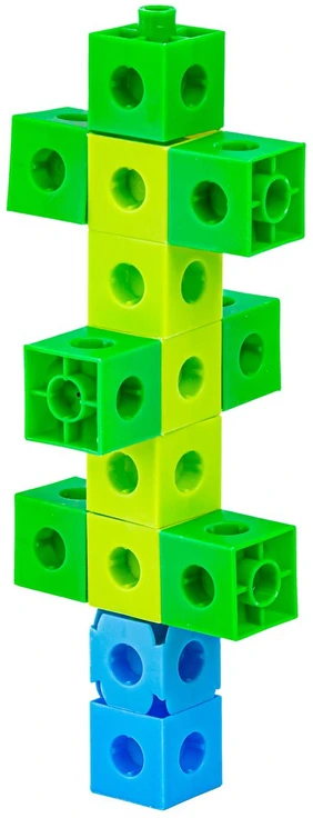 Lavinamųjų kaladėlių ir loginės kortų rinkinys matematikos mokymui
