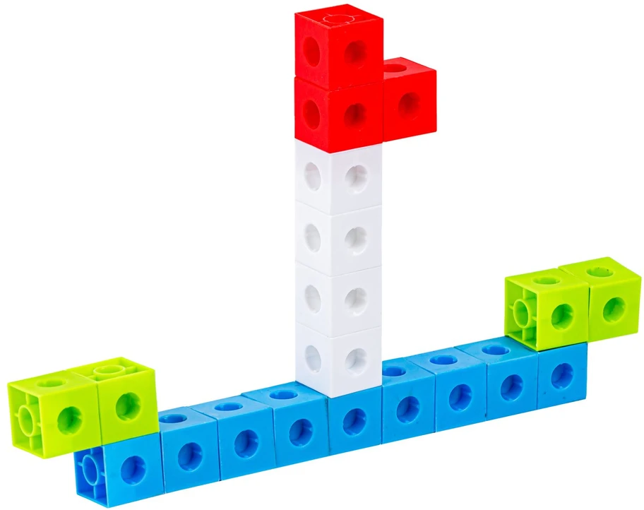 Lavinamųjų kaladėlių ir loginės kortų rinkinys matematikos mokymui