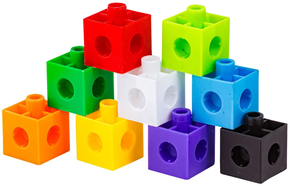 Lavinamųjų kaladėlių ir loginės kortų rinkinys matematikos mokymui