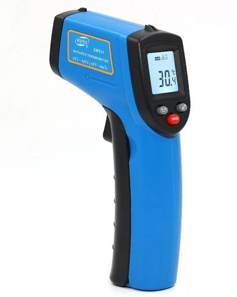 Lazerinis pirometras nuo -50 iki 530 °C mėlynas Benetech