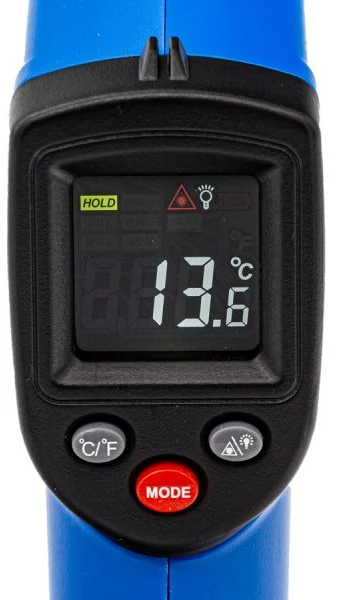 Lazerinis pirometras nuo -50 iki 530 °C mėlynas Benetech