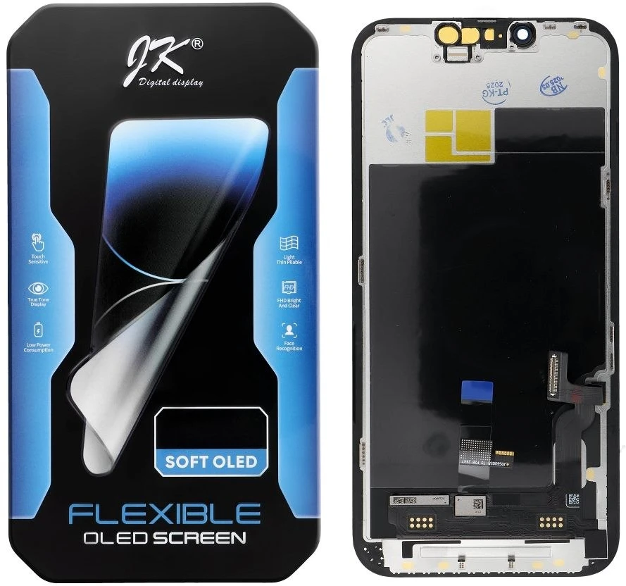 JK LCD ekranas, skirtas IPHONE 13 SOFT OLED (keisti IC)