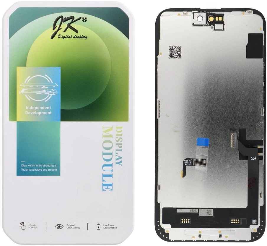 JK LCD ekranas, skirtas IPHONE 15 PLUS FullHD Incell (keisti IC)