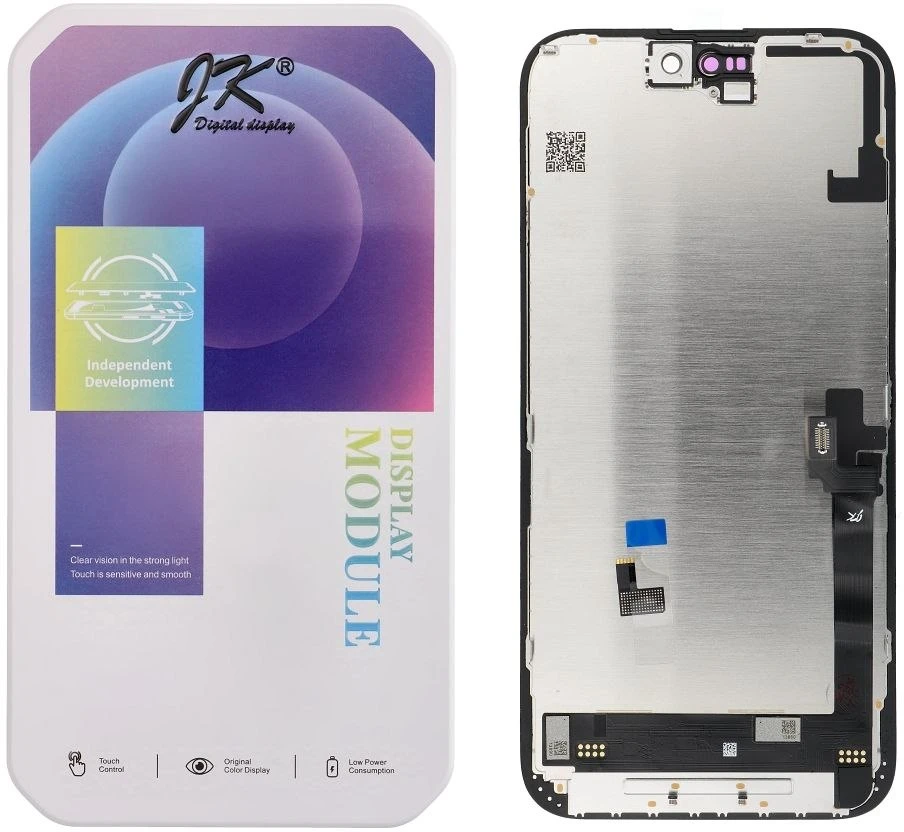 JK LCD ekranas, skirtas IPHONE 16 PLUS FullHD Incell (keisti IC)