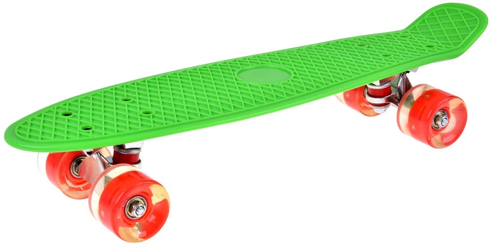 Jokomisiada LED Skateboard with Light-Up Wheels for Skatepark Riding SP0825