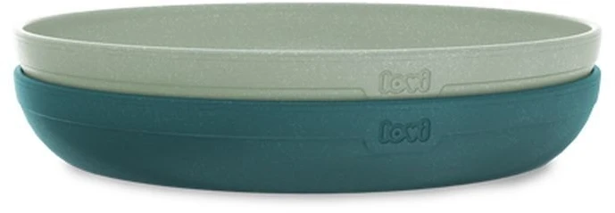 LOVI lėkštės PISTACHIO, 6m+, 2 vnt., žalios spalvos, 21/530_gre