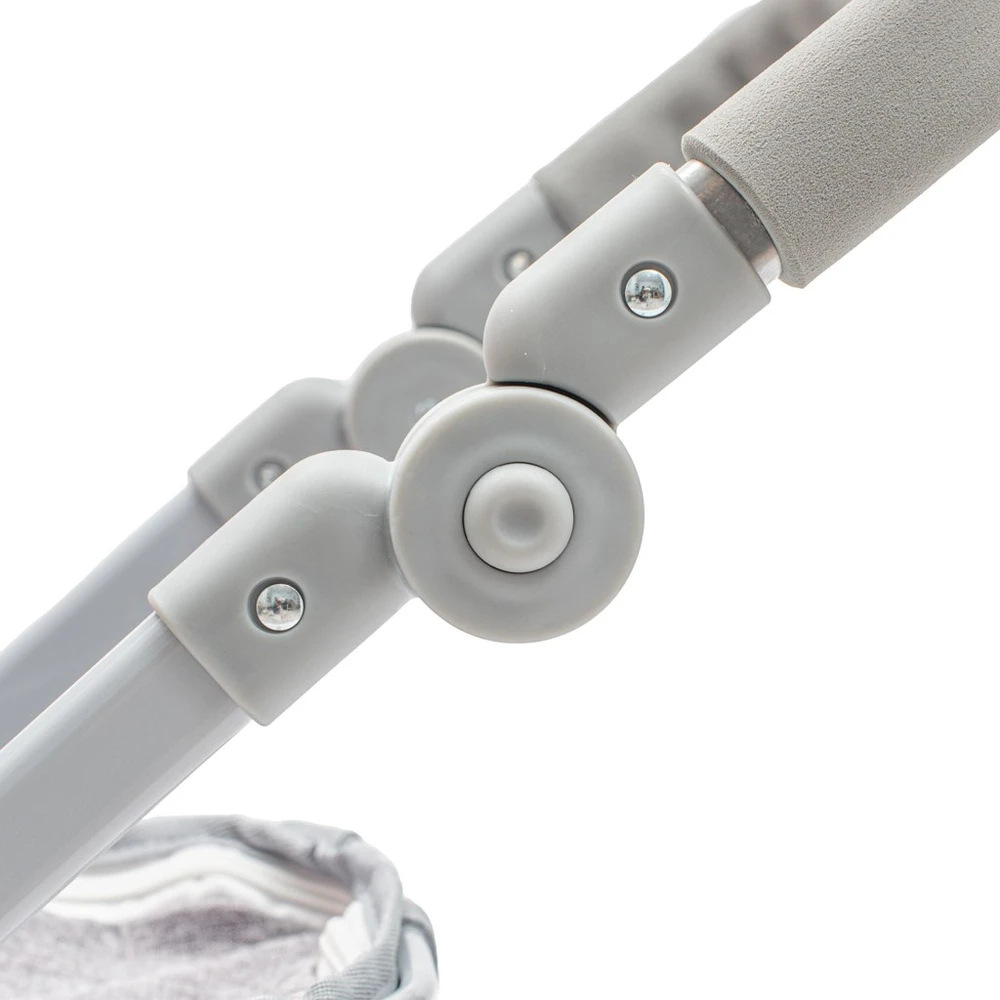 Lėlių vežimėlis 2in1 Baby Mix Sophie rožinis-pilkas