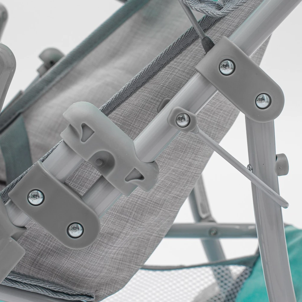 Lėlių vežimėlis Baby Mix Lana mint, sportinis
