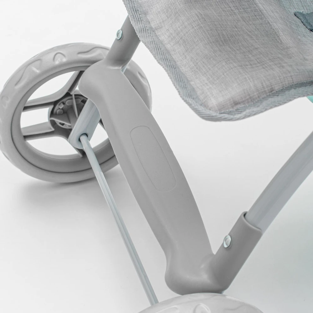Lėlių vežimėlis Baby Mix Lana mint, sportinis