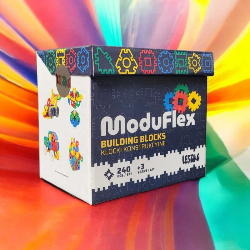 Leszko Kaladėlės Moduflex 240 lankstūs žaisliniai blokeliai