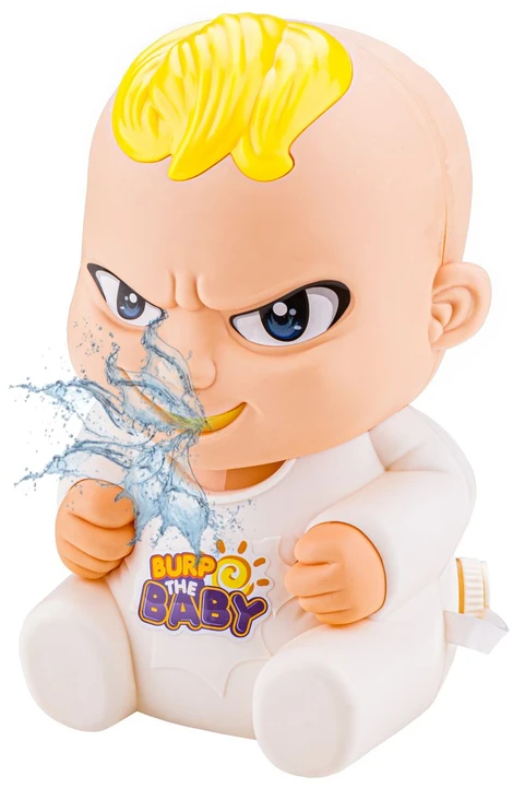 Linksmas šeimos žaidimas Bekantis Bobas Burp The Baby