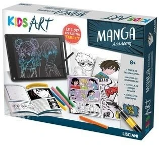 Lisciani Rinkinys Vaikų piešimo rinkinys – Manga Lab