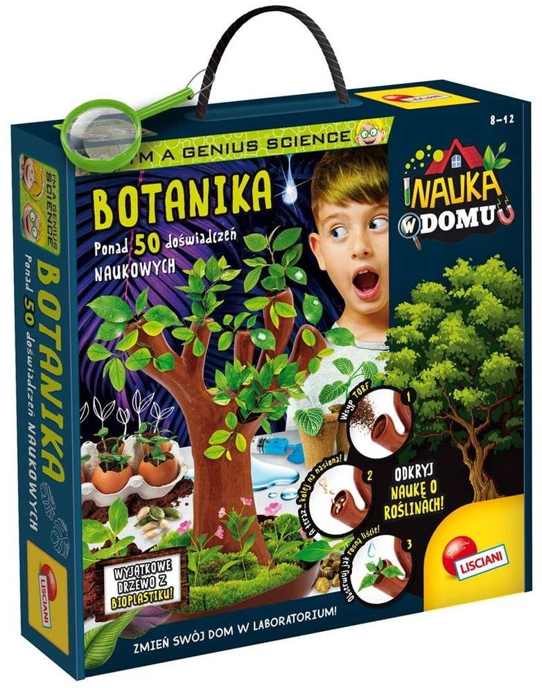 Lisciani Edukacinis žaidimas botanika namuose mažiesiems genijams