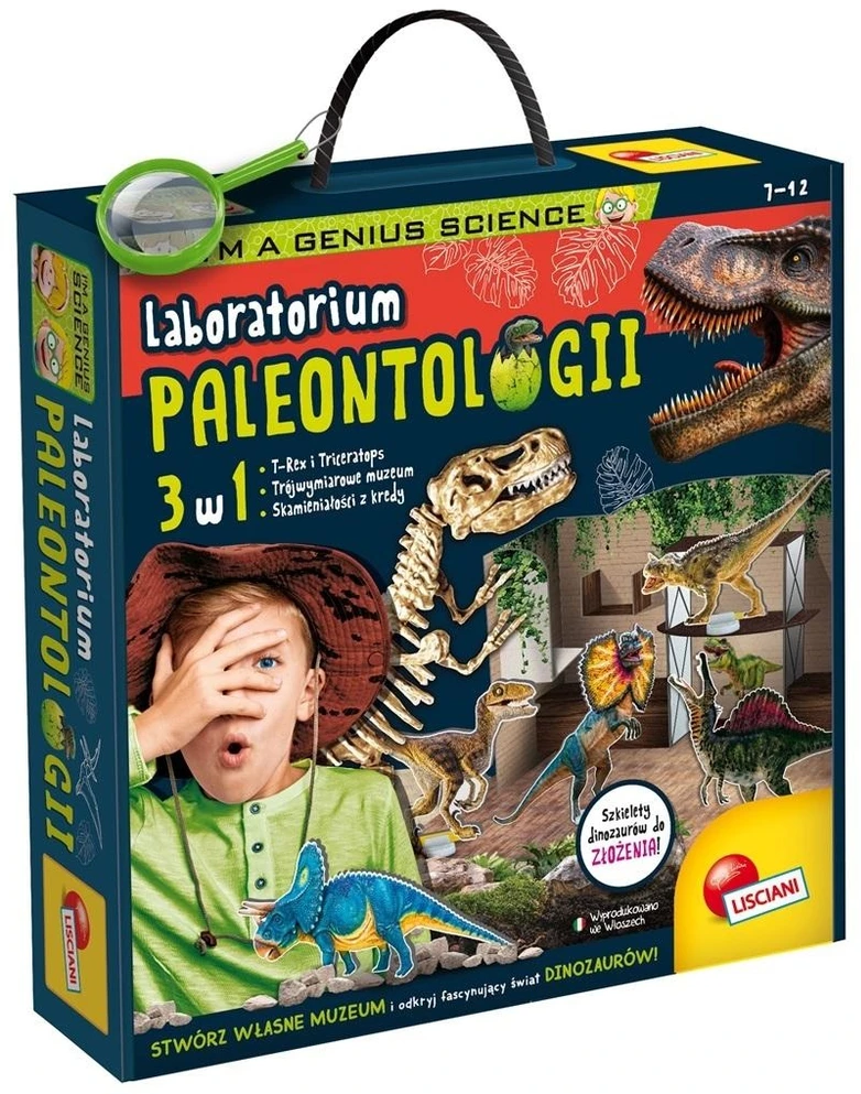Lisciani Edukacinis žaislas mažiesiems – paleontologijos laboratorija