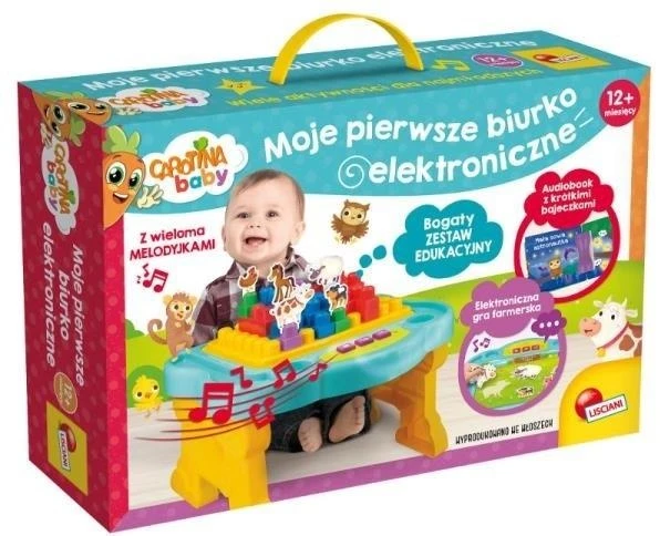 Lisciani Elektroninis edukacinis stalas Carotina Baby vaikams