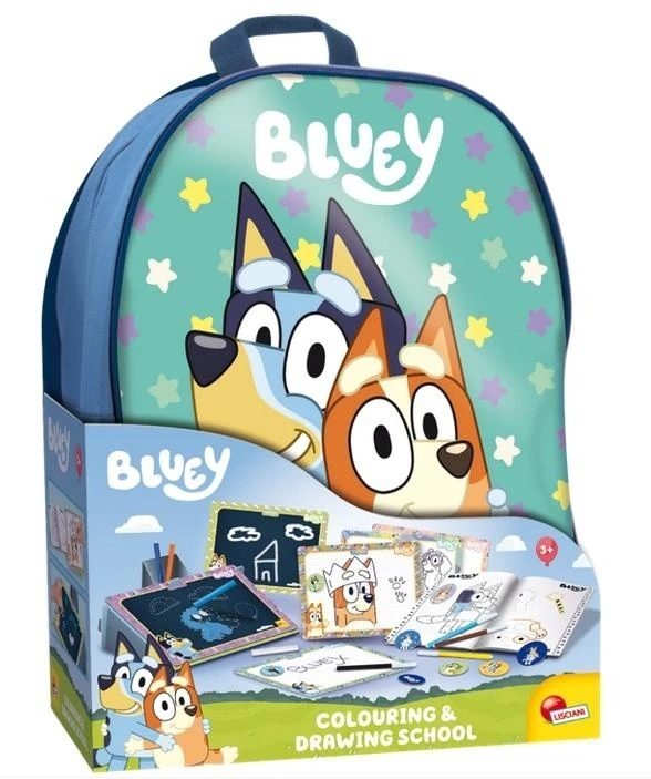 Lisciani Kūrybinis rinkinys Bluey mokykla su kuprine
