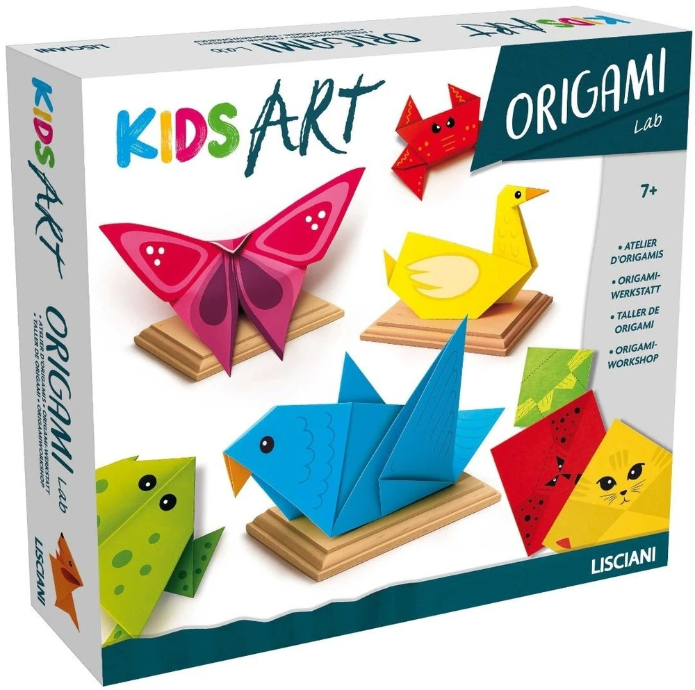 Lisciani Rinkinys Vaikų meno rinkinys – origami laboratorija