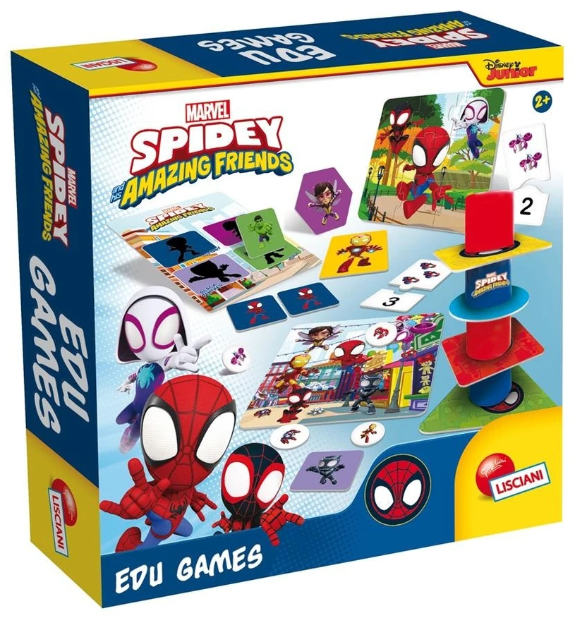 Lisciani Rinkinys edukacinių žaidimų su Spidey ir draugais