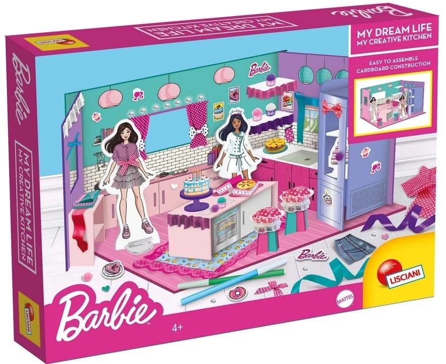 Lisciani Vaikiška Barbie virtuvėlė mano svajonių virtuvė