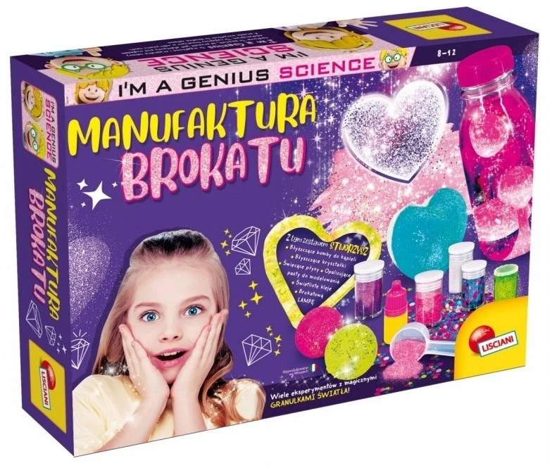 Lisciani Aš esu „Genius Manufaktura glokatu“ rinkinys mergaitėms