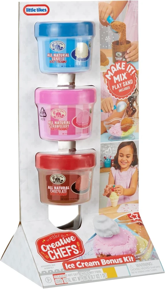 Little Tikes 641121-EUC „Creative Chefs Ice Kreminis“ papildymo rinkinys