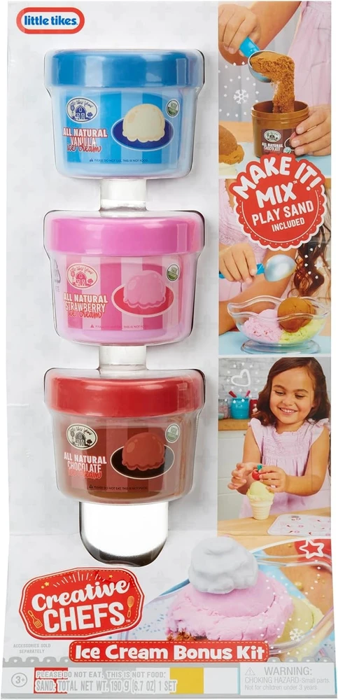 Little Tikes 641121-EUC „Creative Chefs Ice Kreminis“ papildymo rinkinys