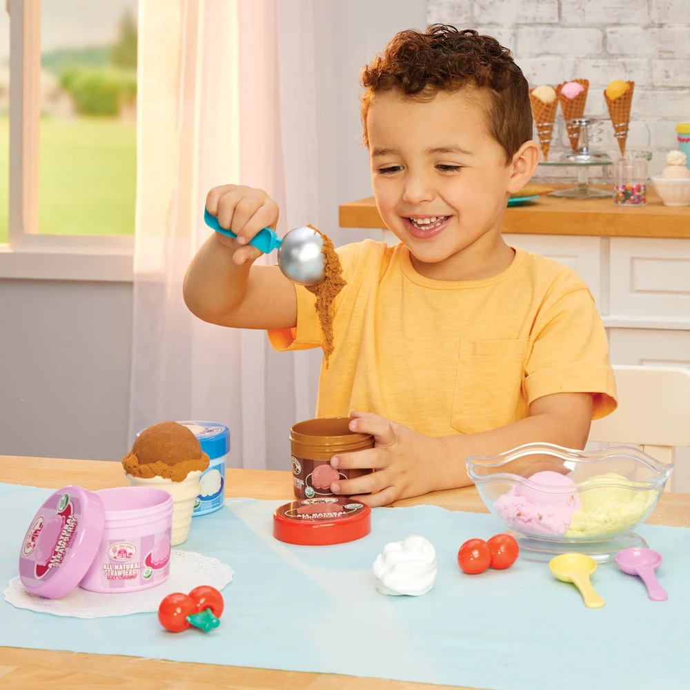 Little Tikes 639661-EUC „Creative Chefs“ ledo kreminio kepimo rinkinys