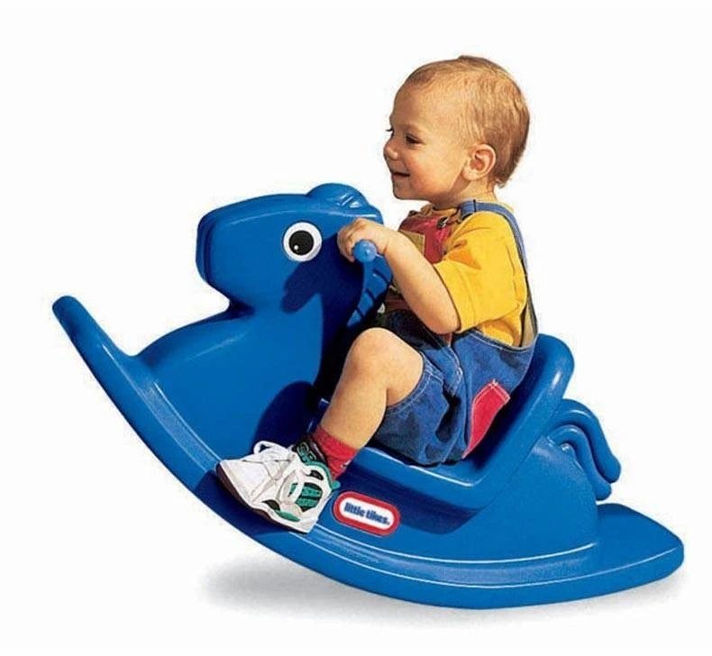 Little Tikes Mažos tikės mėlynos arkliuko arklio rokeris